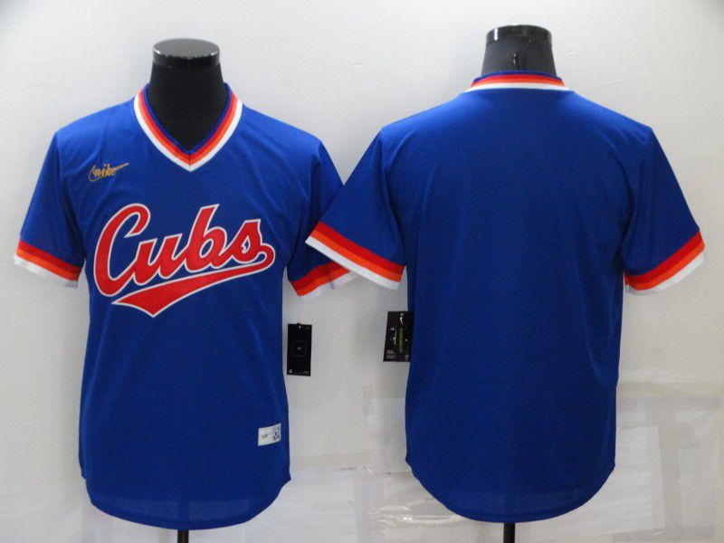 Cheap Men Chicago Cubs Blank Blue Game Nike 2022 MLB Jersey